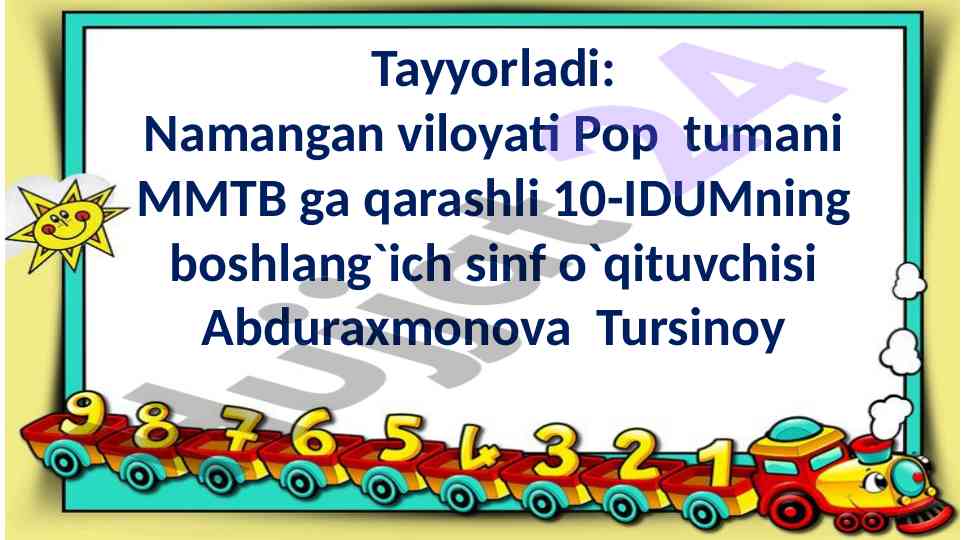 Matematika o'qlari simmetriya dars 16