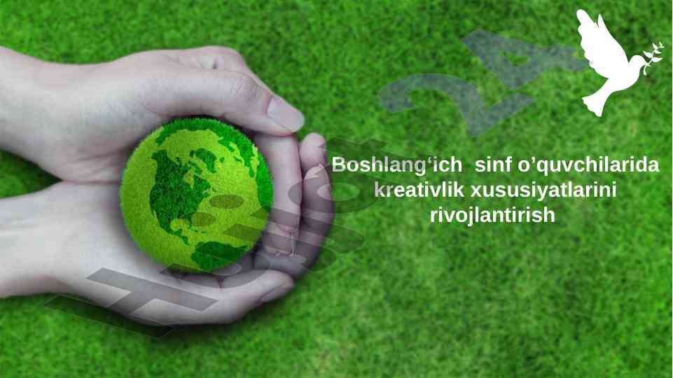 Kreativlik xususiyatlarini rivojlantirish rejasi