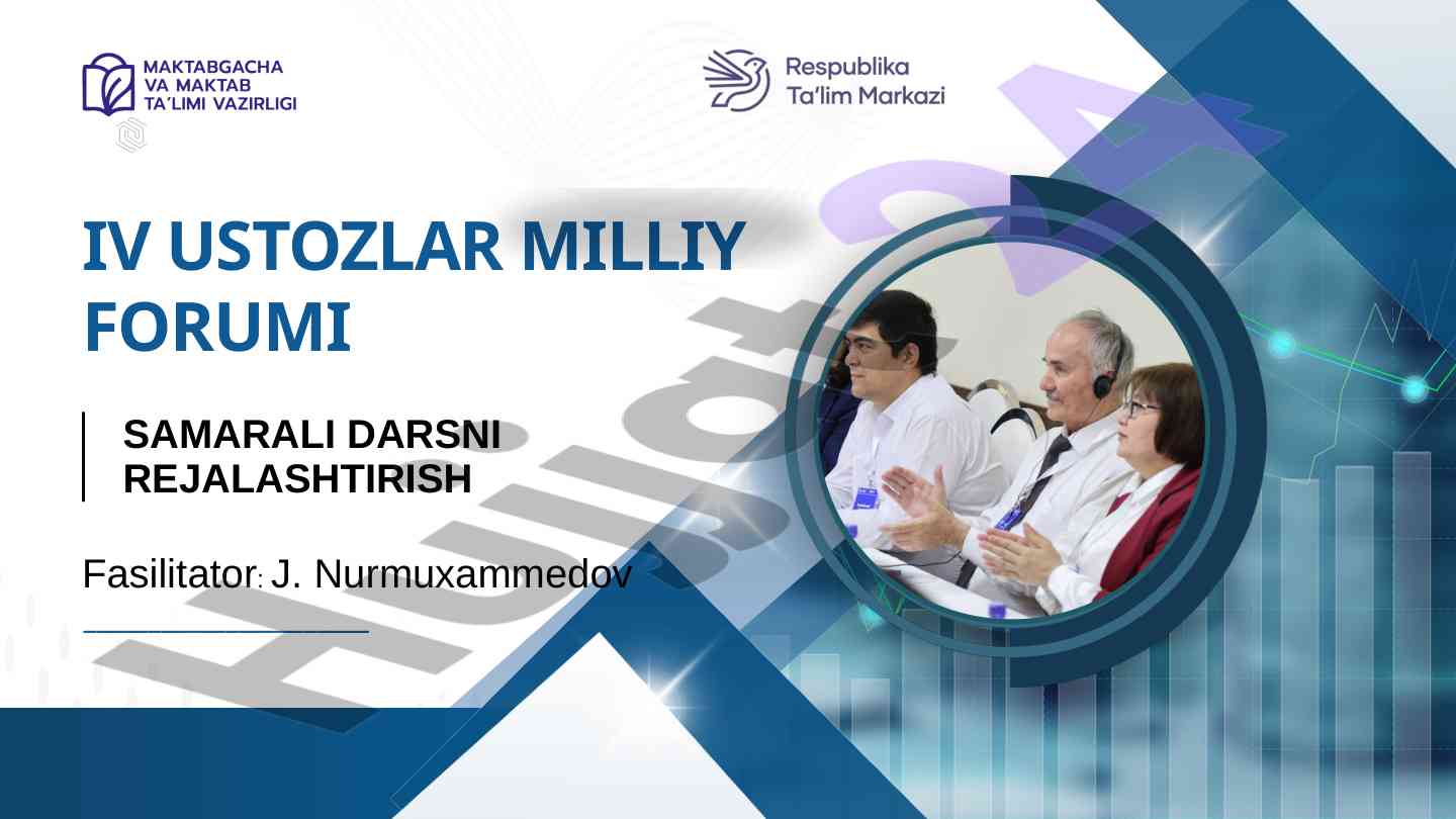 Sun’iy intellekt ta’limi va dars rejasi