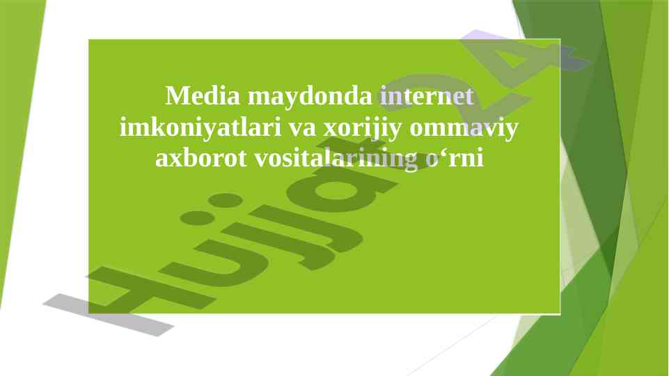 Internet tarixi va rivoji: asosiy tushunchalar