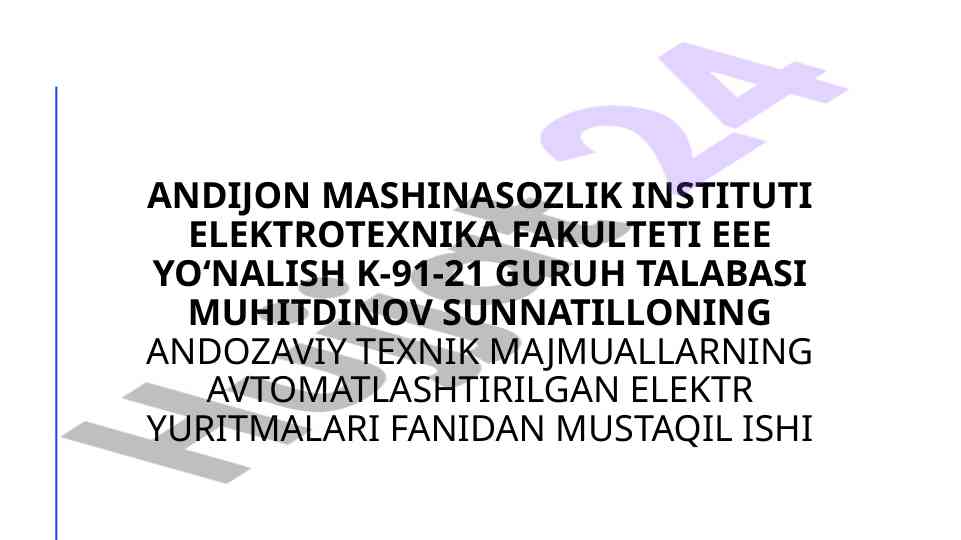 Optimal tezlikni boshqarish usullari va uzatish mexanizmlari