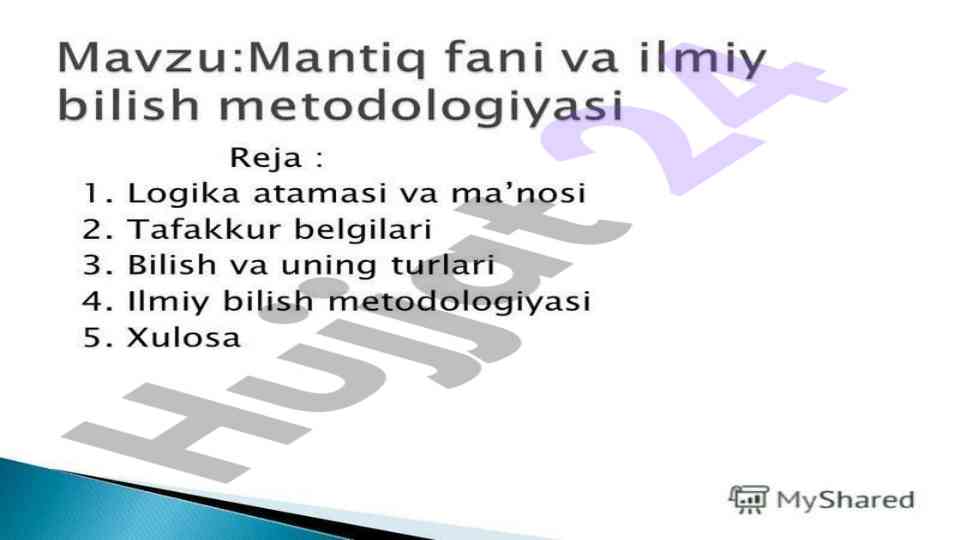 Mantiqiy xatolar va taffakur shakllari