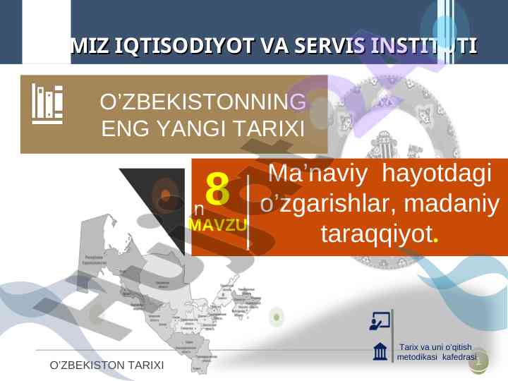 Ma'naviyat va milliy qadriyatlar tahlili