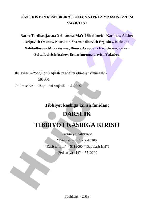 Sog’liqni saqlash va aholini ijtimoiy ta’minlash