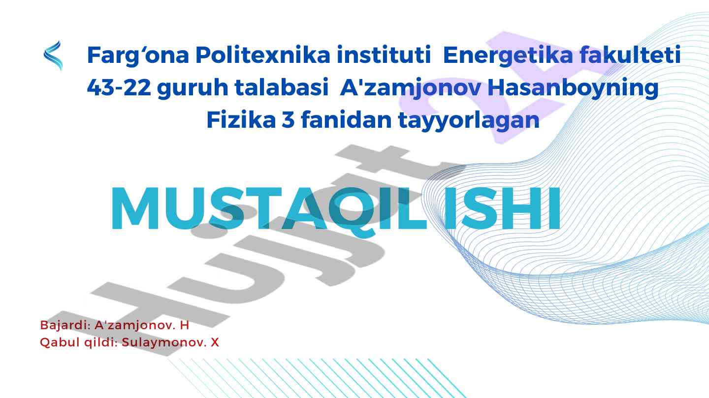 Tokli o‘tkazkichga magnit maydonining ta'siri