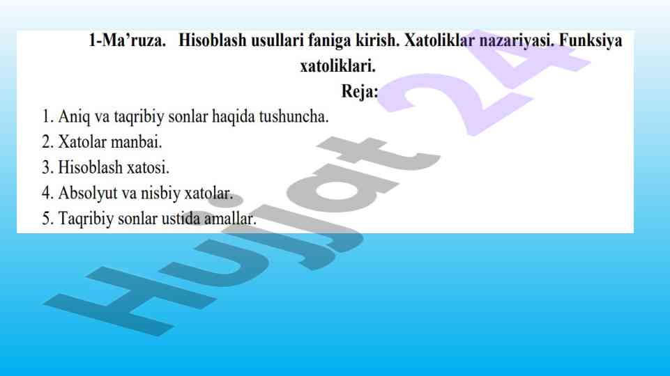 Zamonaviy innovatsiyalar va ularning ta'siri