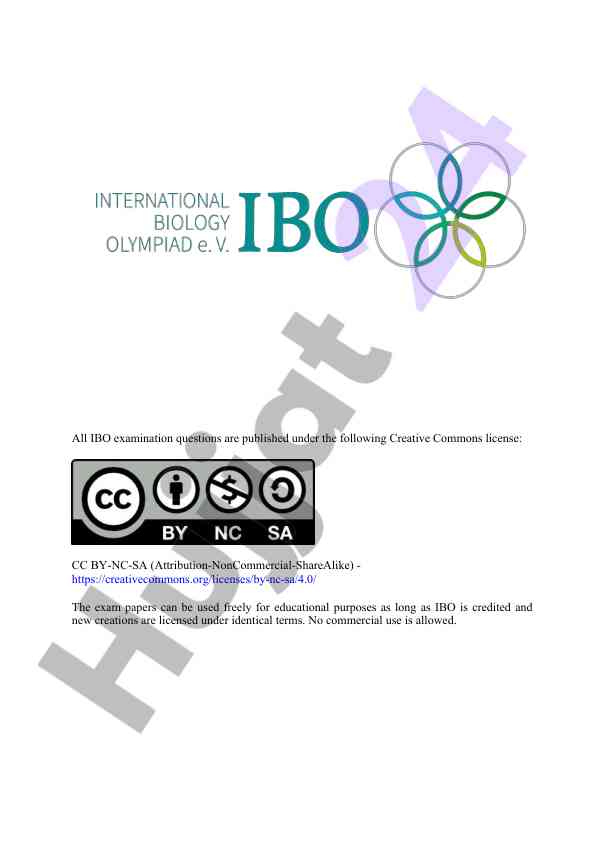 Ibo examination questions overview and guidelines