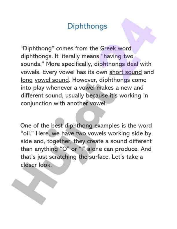Understanding diphthongs and their importance in linguistics
