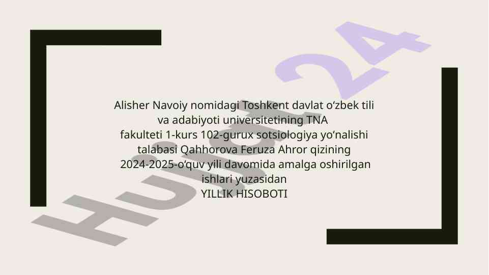 Yillik hisoboti: kitobxonlik madaniyati taqdimoti
