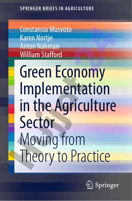 Green economy implementation in agriculture sector