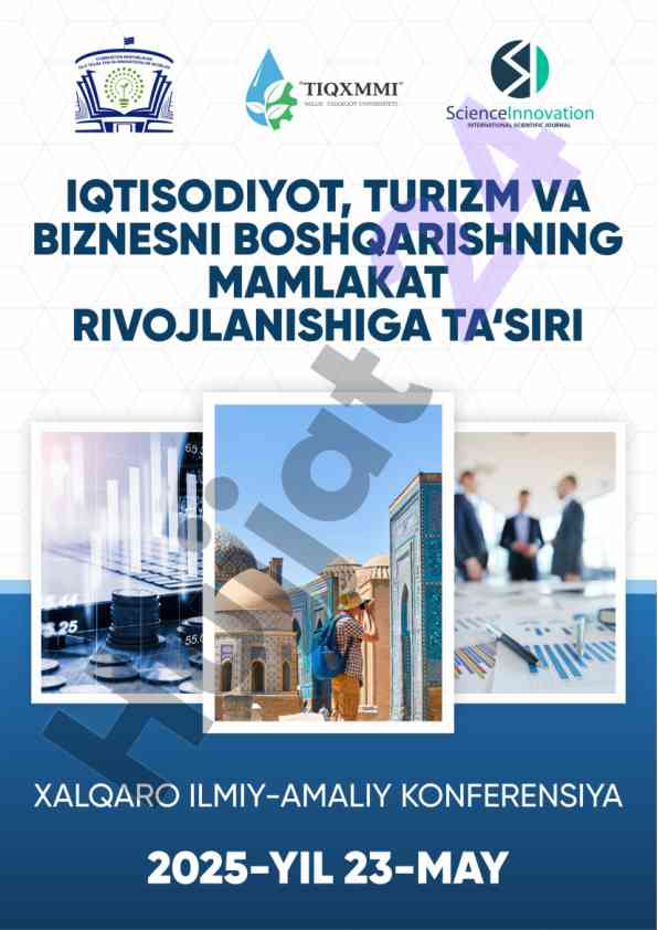 Iqtisodiyot va turizm boshqaruvining rivojlanishi
