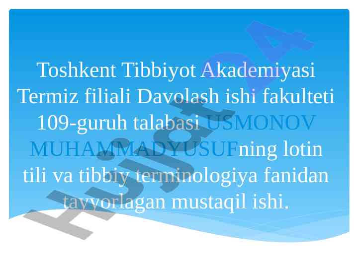 Anatomik iboralarning tarjimasi va terminologiyasi