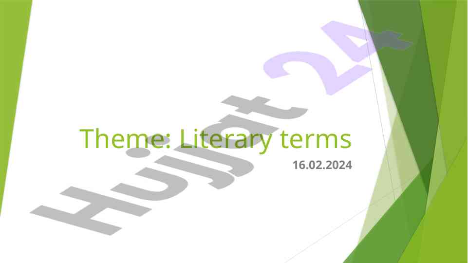Understanding allegory in literature