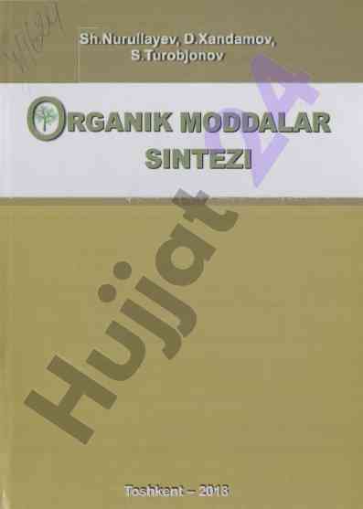 Organik moddalar sintezi darsligi