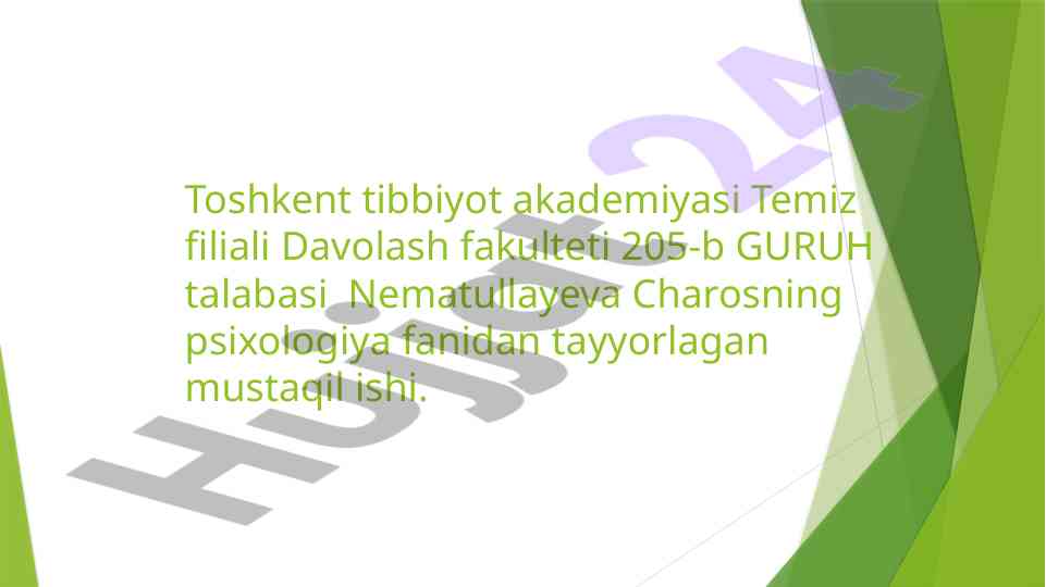 Gestalt psixologiyasining mazmun mohiyati