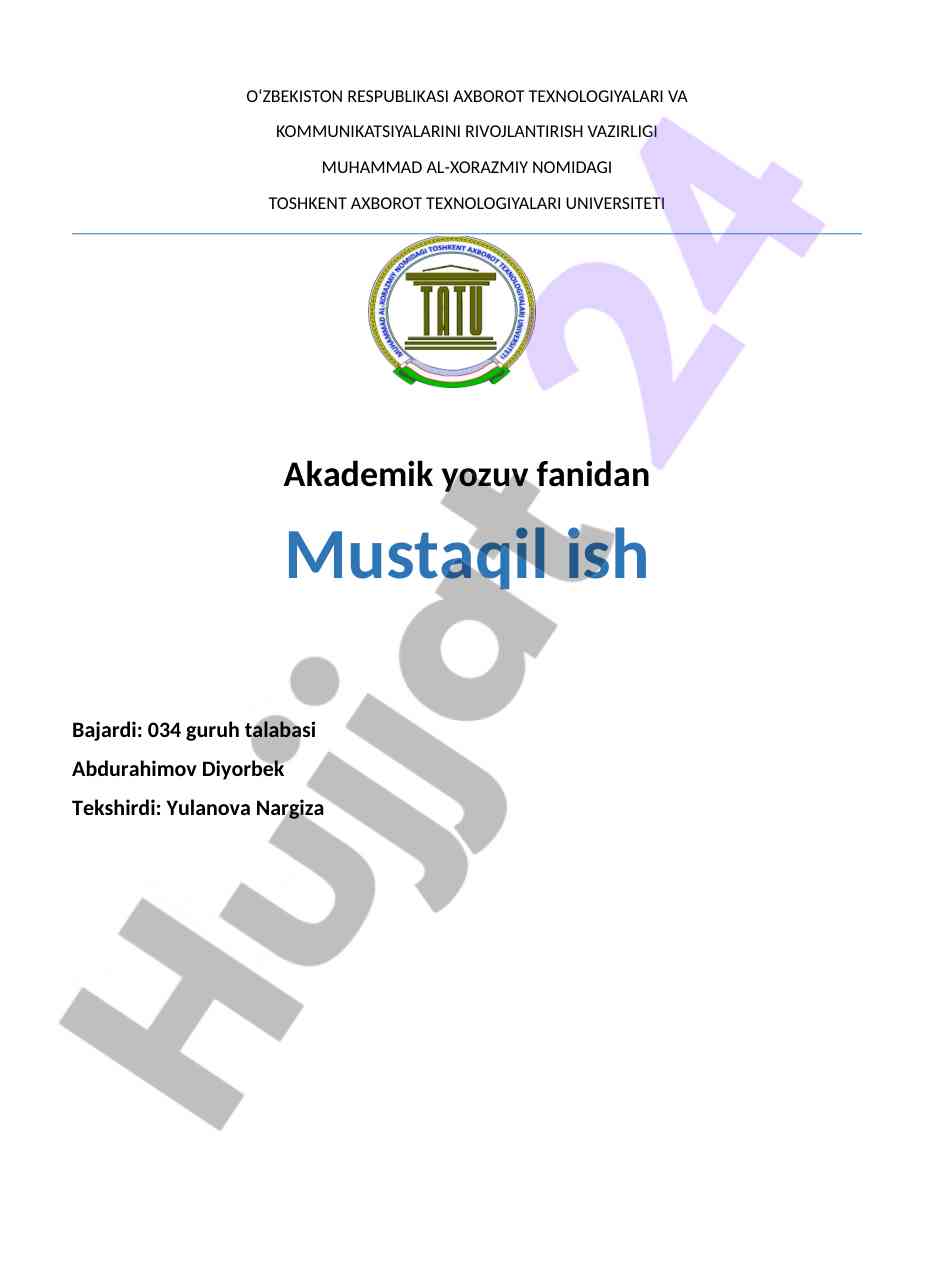 Axborotni himoyalash usullari bilan tanishuv
