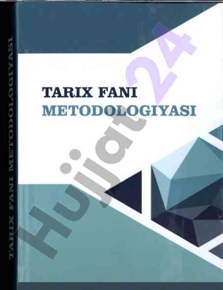 Tarix fani metodologiyasi o‘quv qo‘llanmasi
