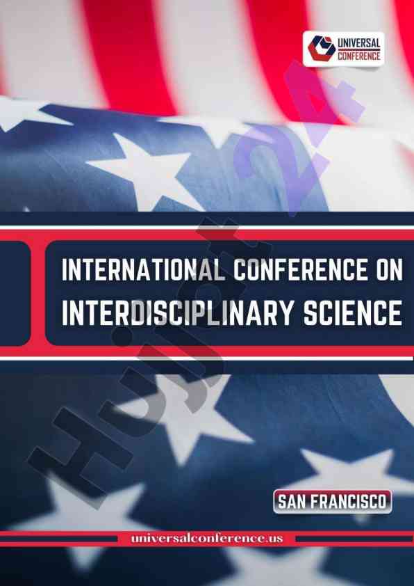 International conference on interdisciplinary science volume 01