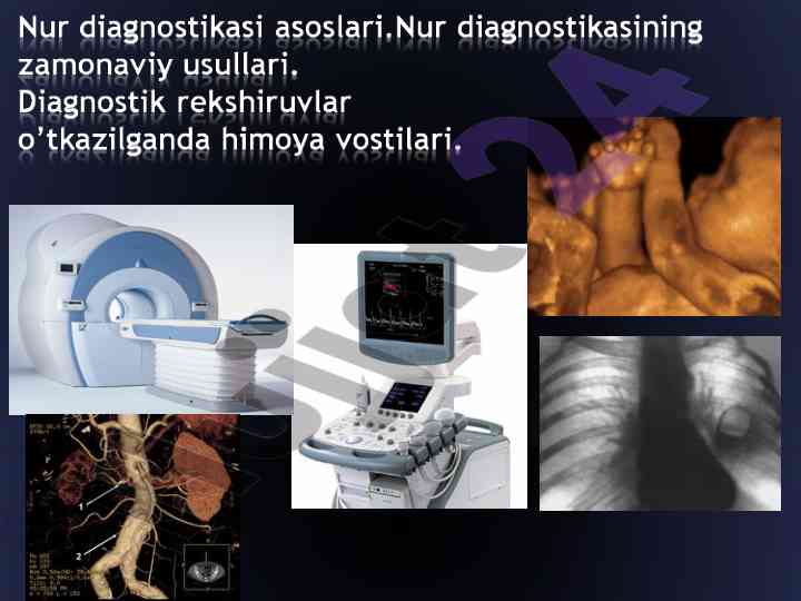 Nur diagnostika kasalliklar tashxisi va tarixi