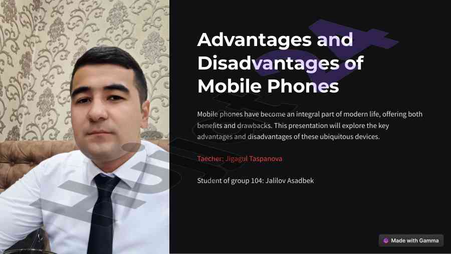 Advantages and disadvantages of mobile phones