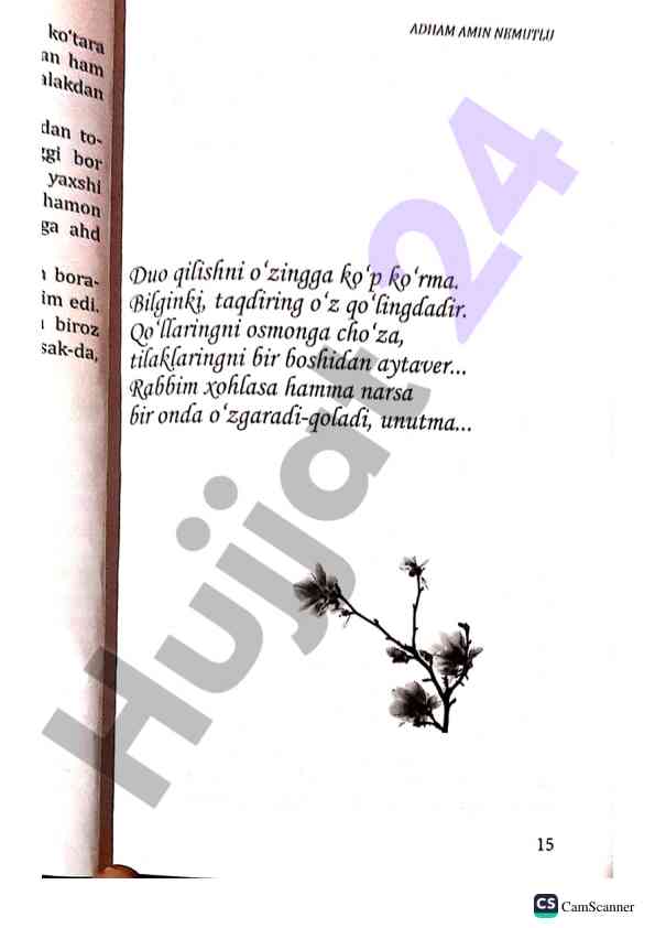 Camscanner dasturi bilan ishlash usullari