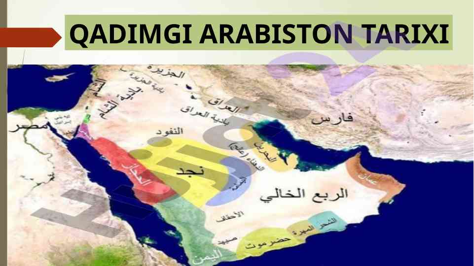 Qadimgi arabiston tarixi va madaniyati