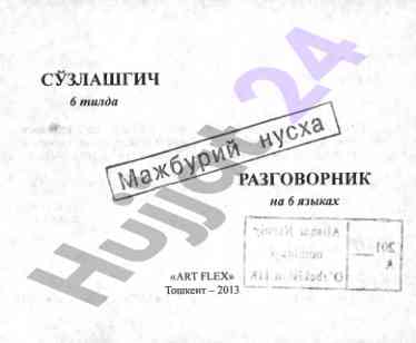 Multilingual conversation guide for six languages