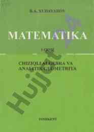 Chiziqli algebra va analitik geometriya darsligi