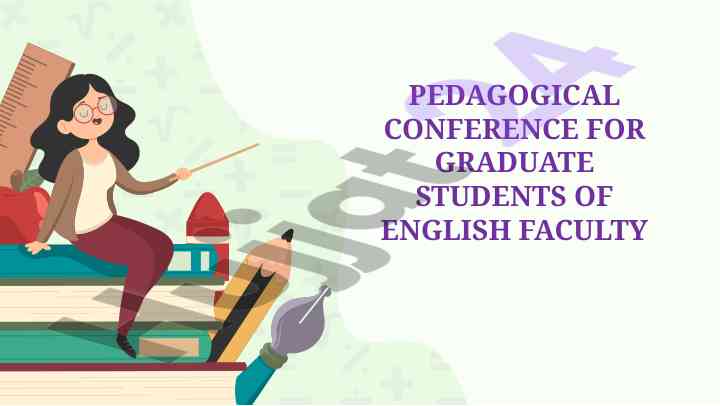 Teaching practice report for graduate students