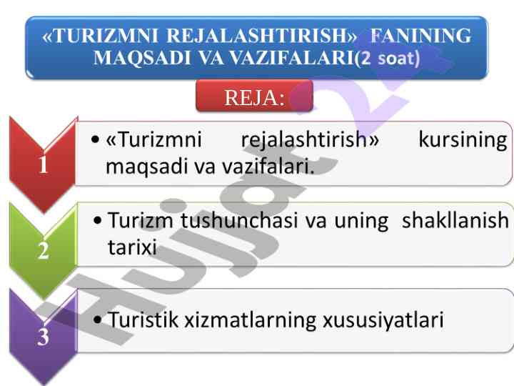Foydalaniladigan adabiyotlar ro'yxati