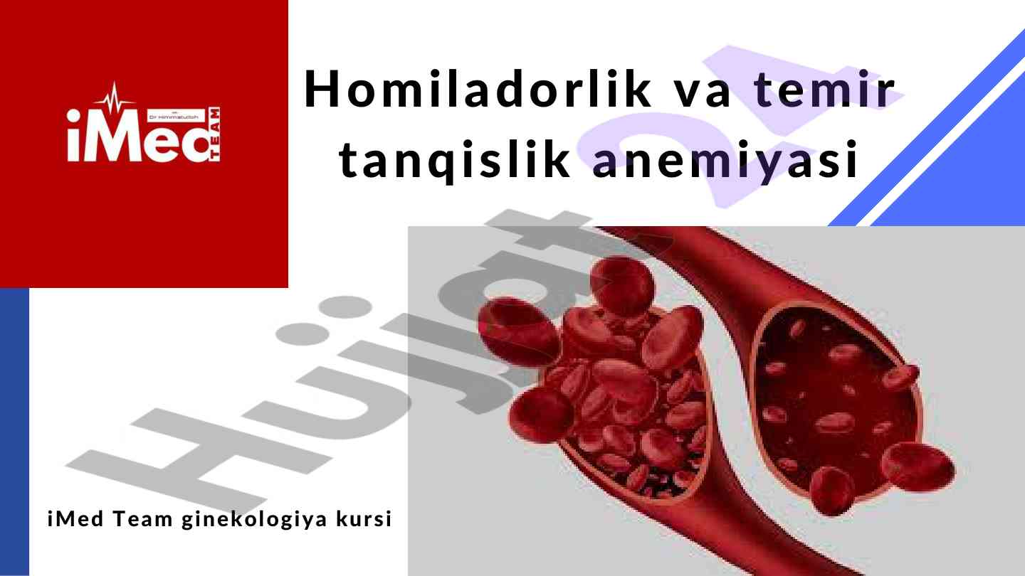 Homiladorlik anemiyasi va temir tanqislik analizi