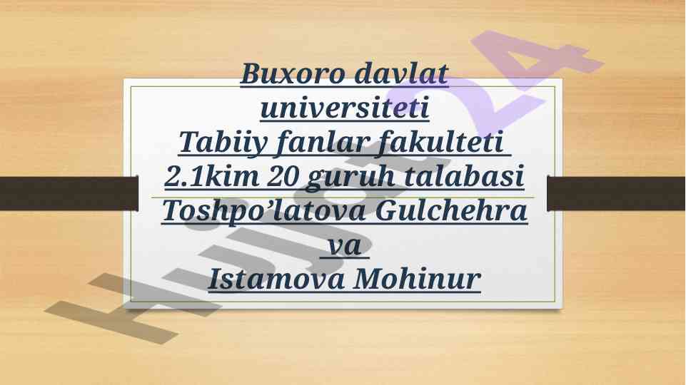 Kristallkimyoning asosiy tushunchalari