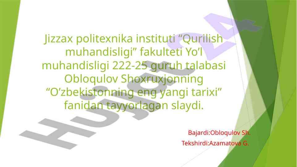 O’zbekistonning xalqaro tashkilotlar bilan hamkorligi