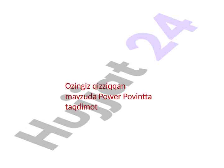 Power point taqdimoti salomatlik va boylik mavzusi