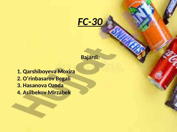 Snickers kompaniyasi va uning tarixi