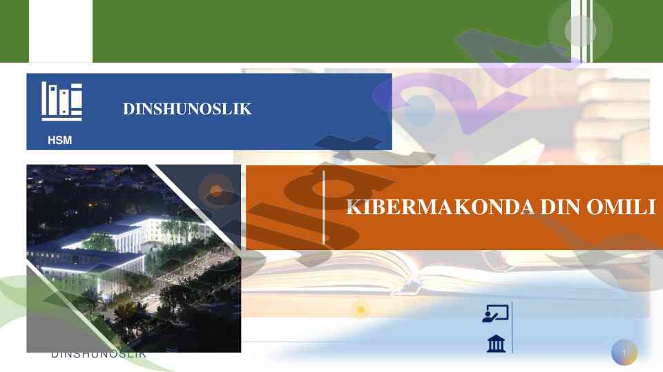 Kibermakon tushunchasi va uning mazmuni