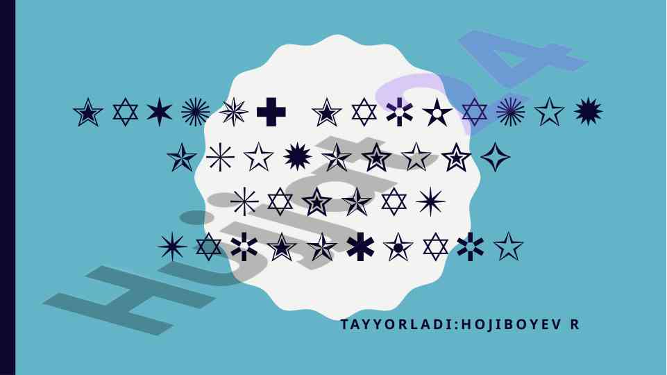 Markaziy osiyoning sanoat tarmoqlari tahlili