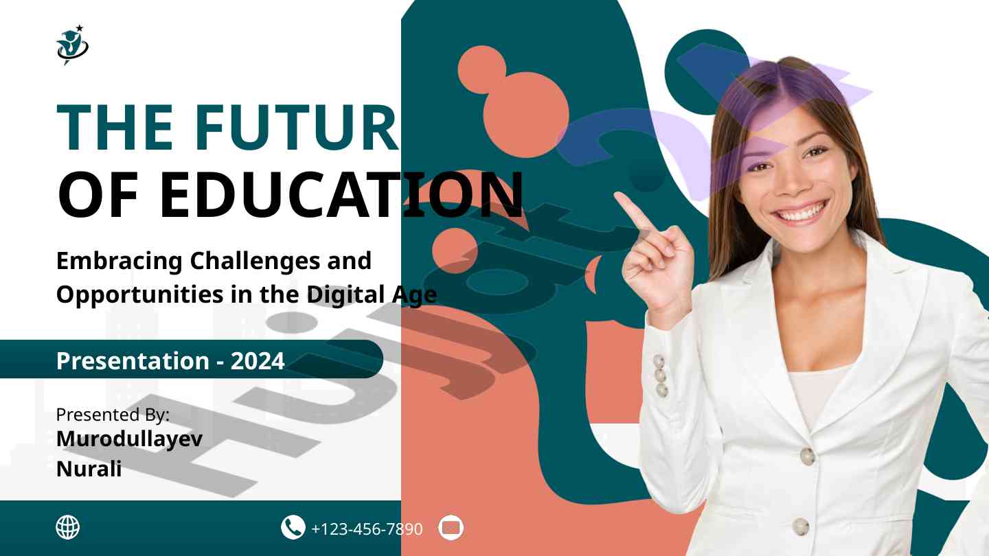 The future embracing challenges and opportunities in education