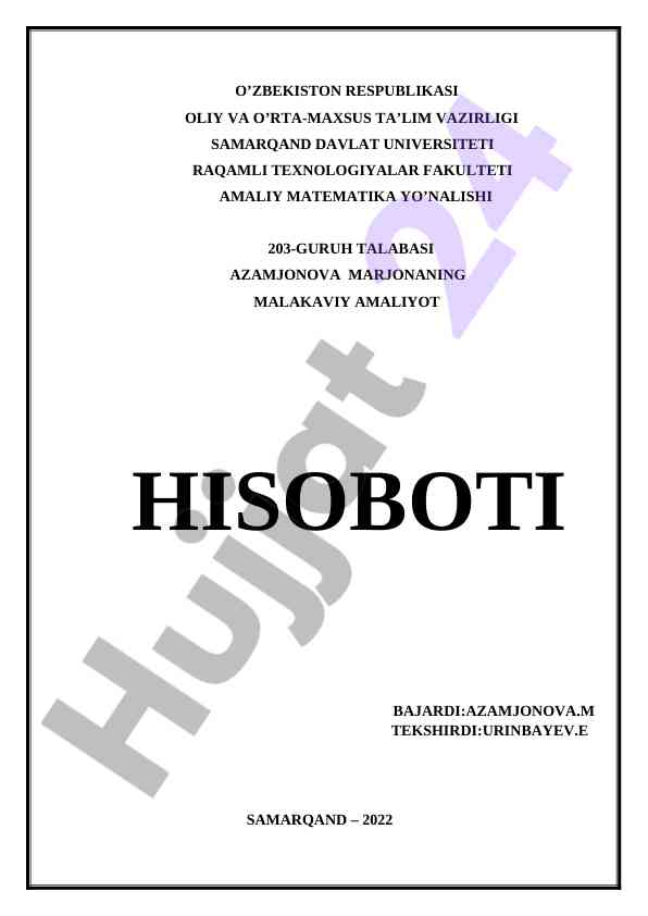 Matritsaning xos son va xos vektorlarini topish usullari