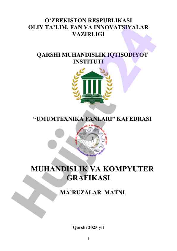 Elektr energetikasi ma’ruzalar matni