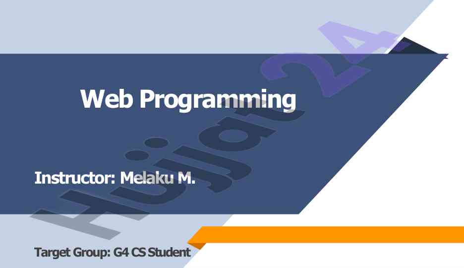 Exploring javascript for web programming basics