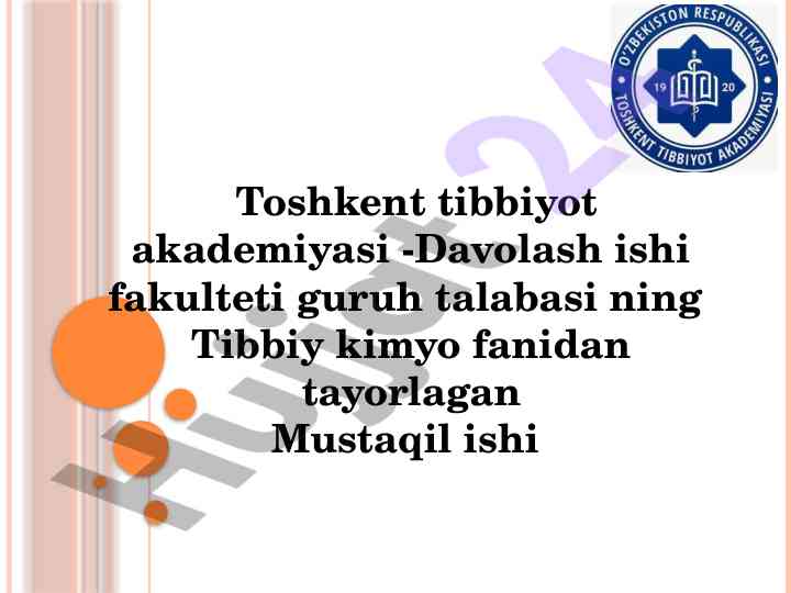Fermentlar haqida tushuncha va ularning tuzilishi