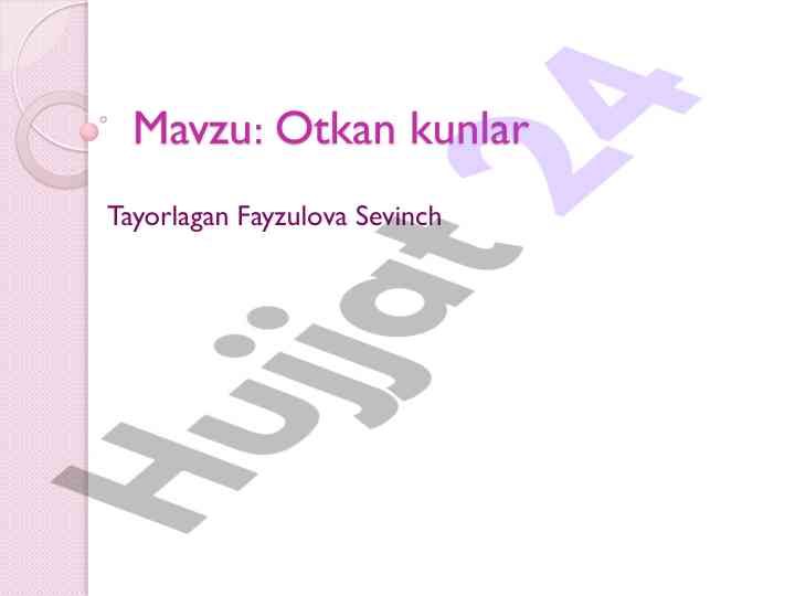 O'tkan kunlar: abdulla qodiriy 125-yilligi