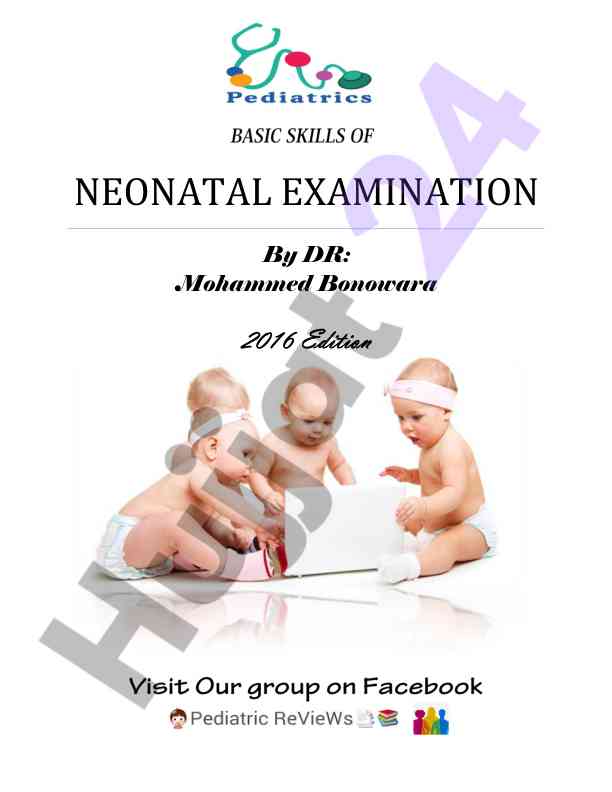 Basic skills of neonatal examination guidelines