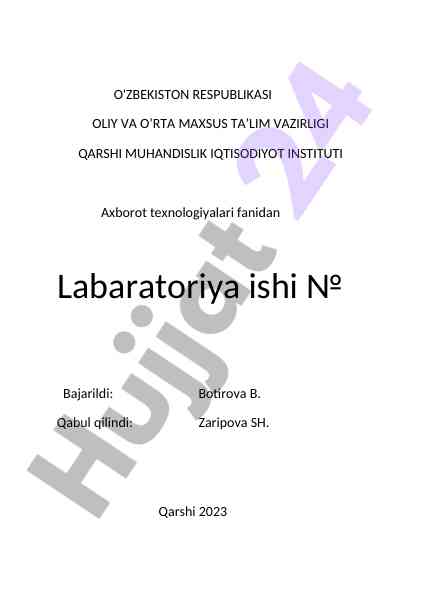 Dasturiy ta’minot va rivojlanish tedensiyalari