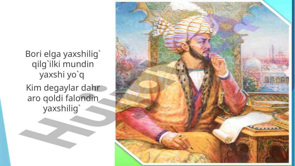 Zahiriddin muhammad bobur va boburnoma asari