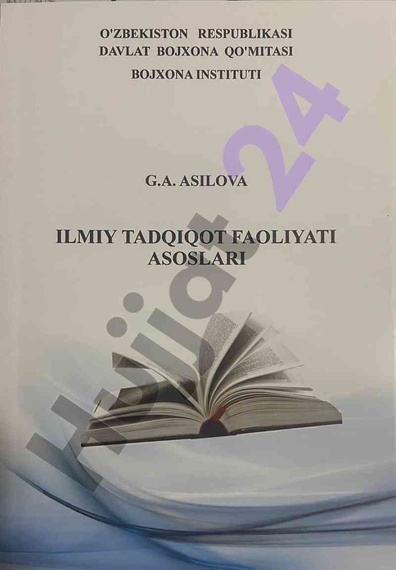 Asosiy ilmiy tadqiqot faoliyati uslubiy qo‘llanma
