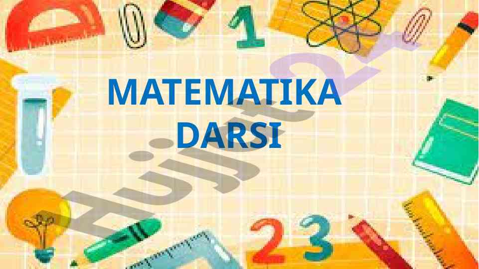 Matematika darsida yangi ma'lumotlarni o'rganish