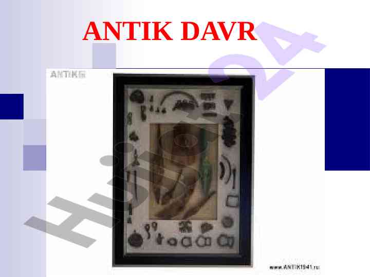 Antik davr madaniyati va parfiya davlati