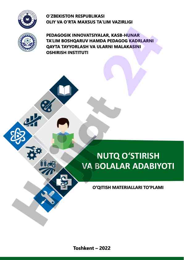 O‘qitish materiallari to‘plami va yo‘riqnoma